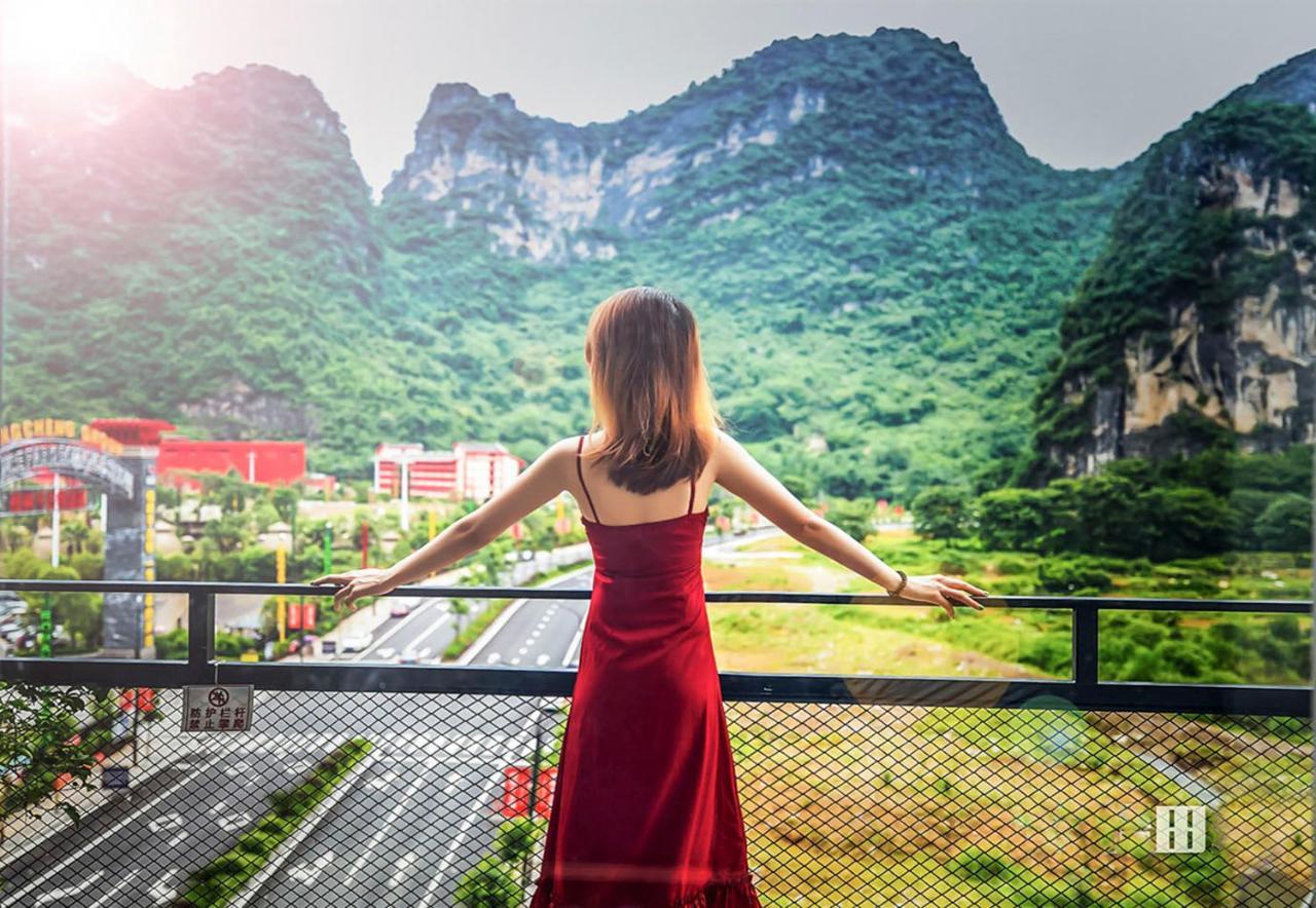 Sure I Do全景山宿 Yangshuo Dış mekan fotoğraf