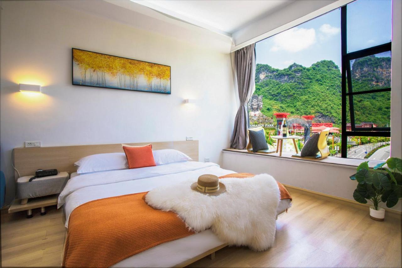 Sure I Do全景山宿 Yangshuo Dış mekan fotoğraf