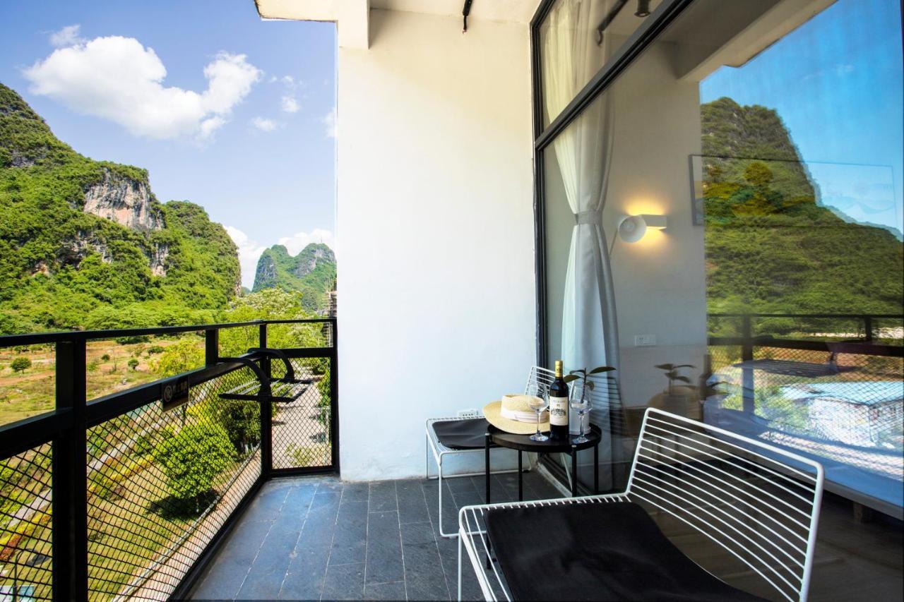 Sure I Do全景山宿 Yangshuo Dış mekan fotoğraf