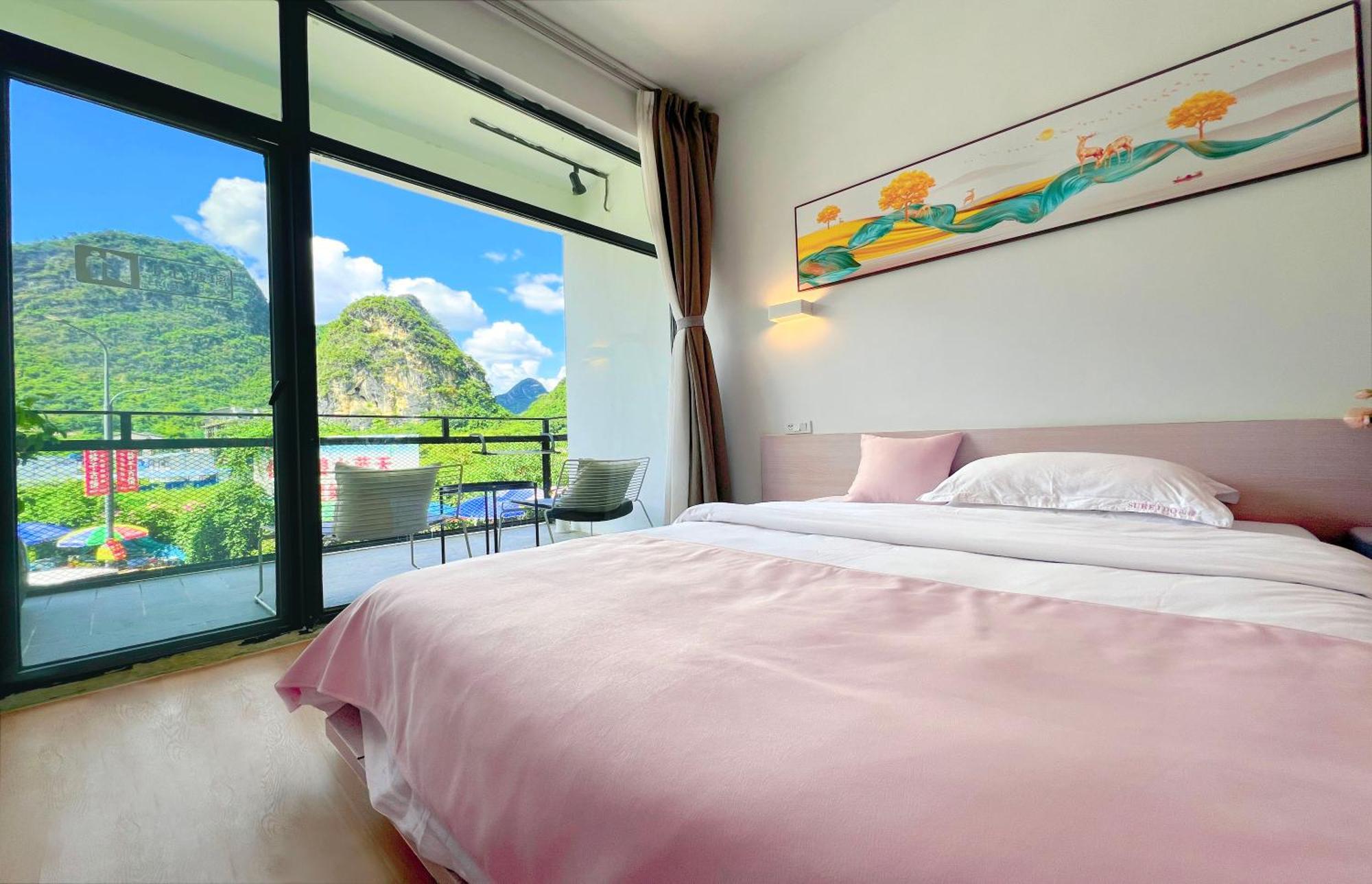 Sure I Do全景山宿 Yangshuo Dış mekan fotoğraf