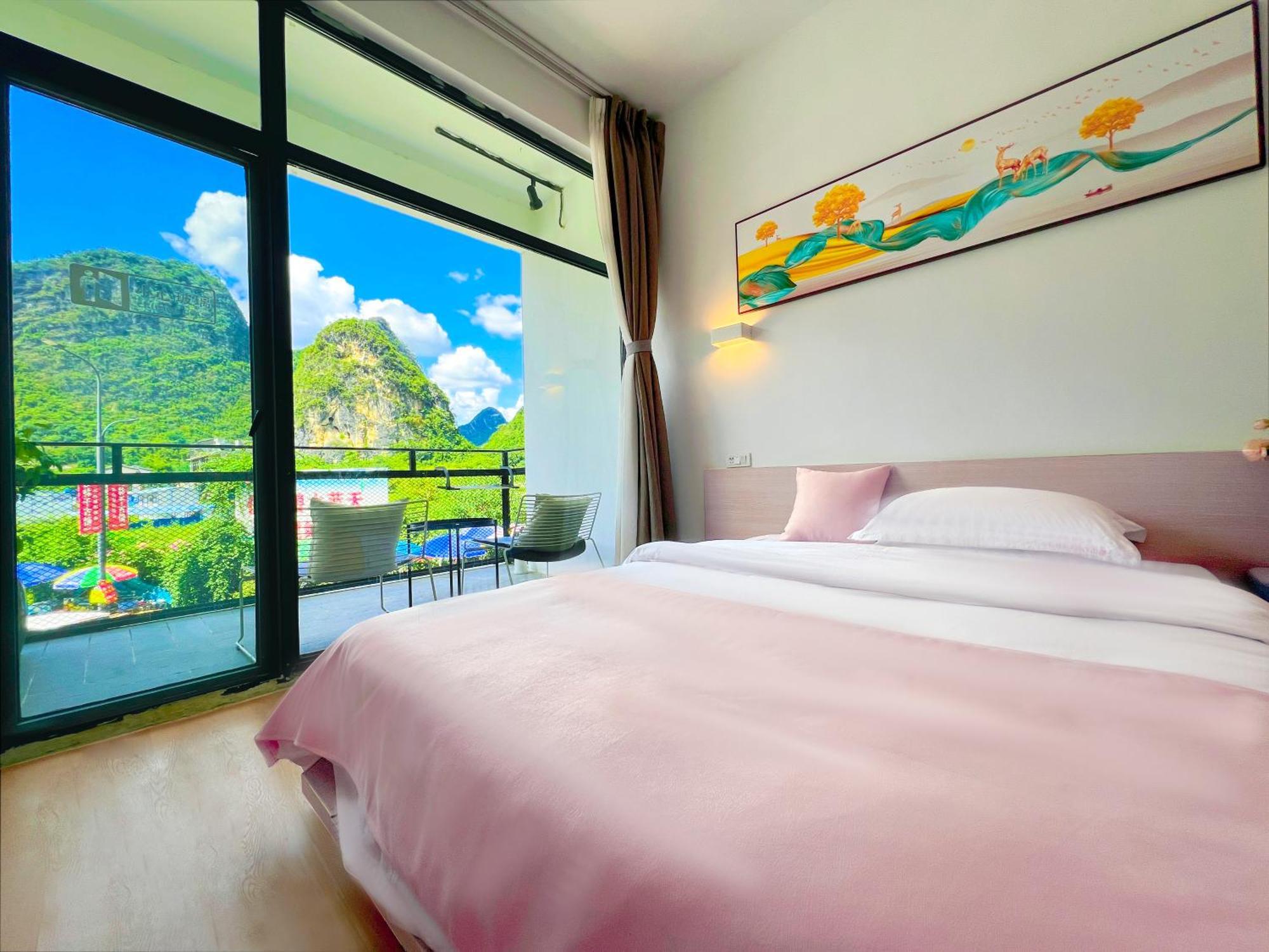 Sure I Do全景山宿 Yangshuo Dış mekan fotoğraf