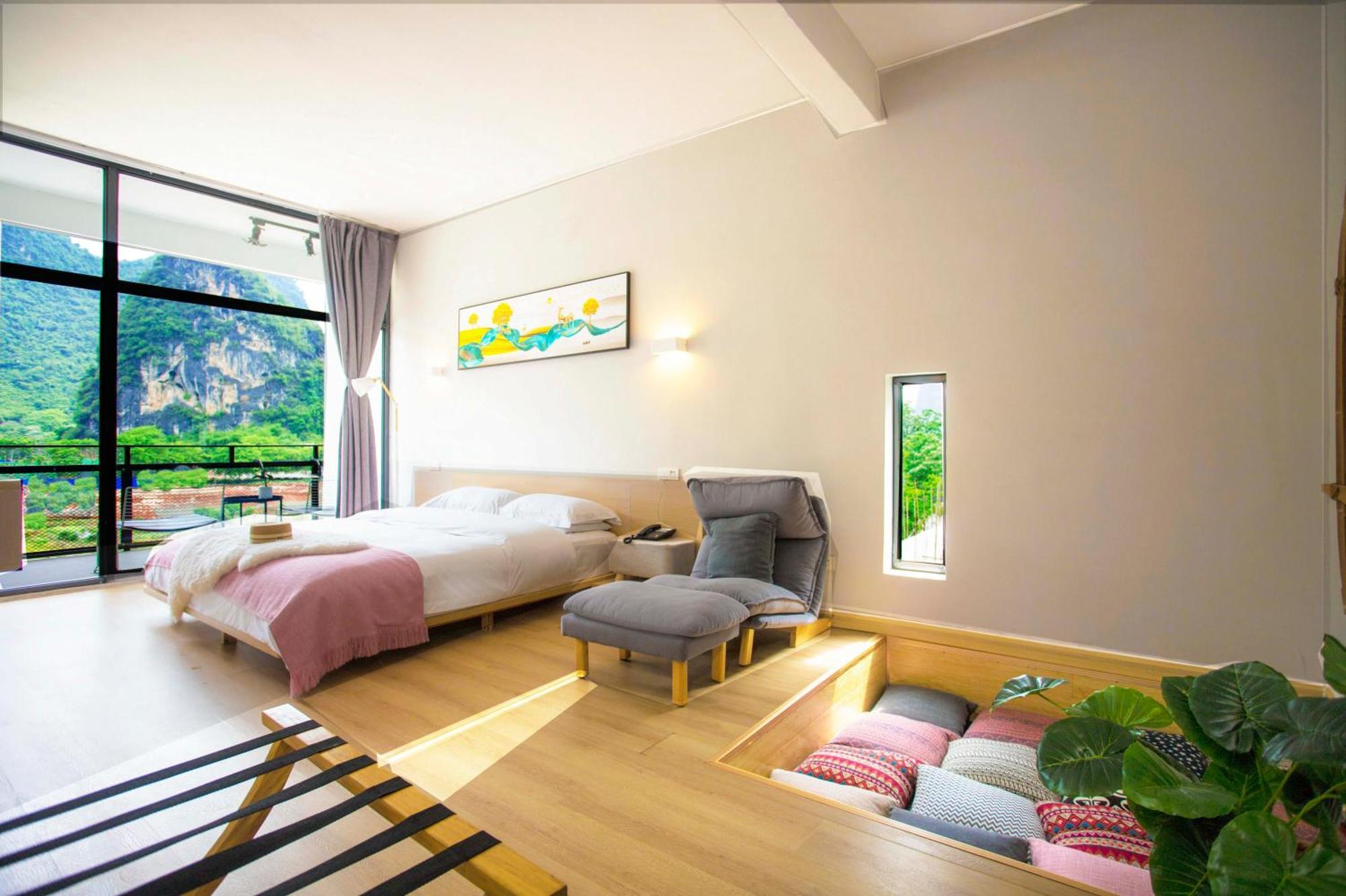 Sure I Do全景山宿 Yangshuo Dış mekan fotoğraf