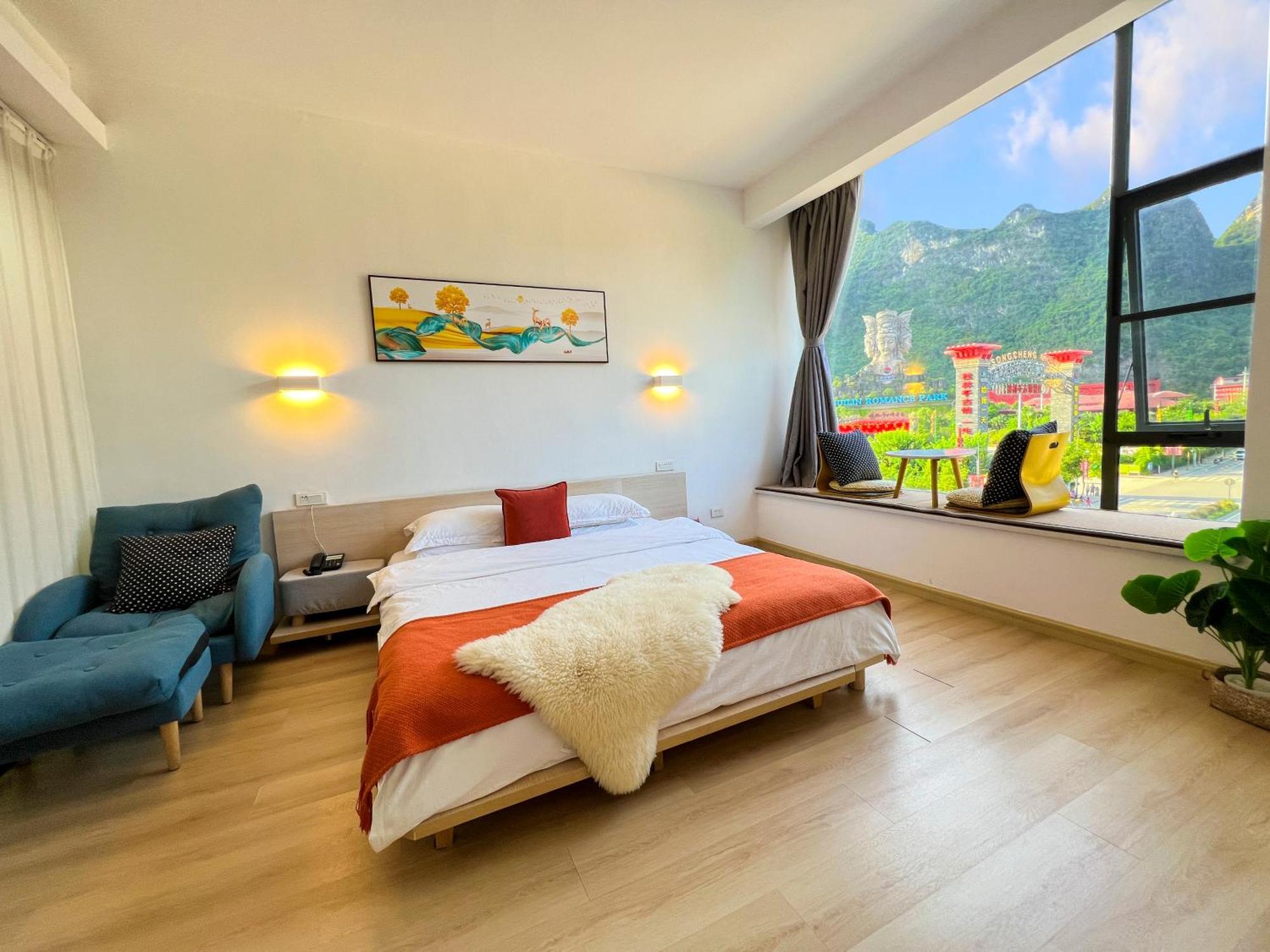 Sure I Do全景山宿 Yangshuo Dış mekan fotoğraf